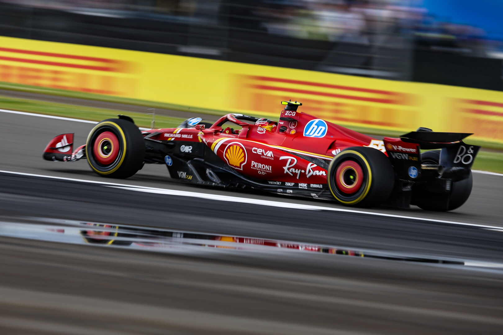 Sainz Ferrari Silverstone