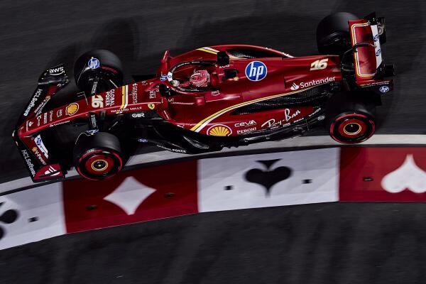 Charles Leclerc Las Vegas