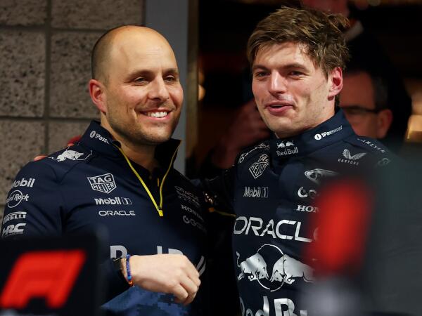 GP Lambiase Max Verstappen