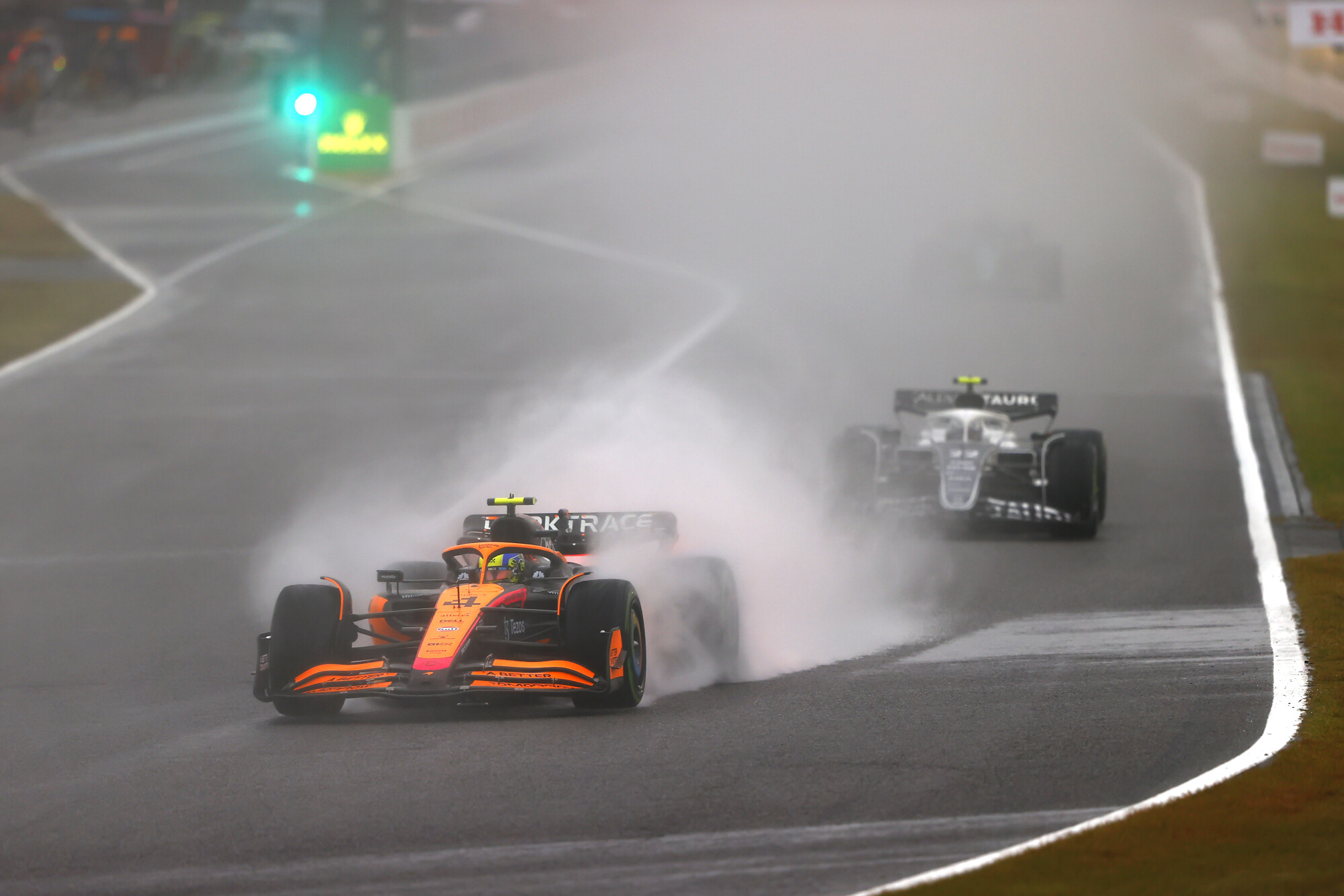 Lando Norris zondag Japan 2022