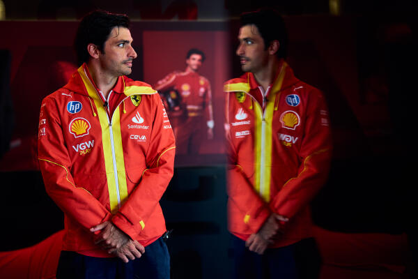 Carlos Sainz vrijdag Monaco 2024