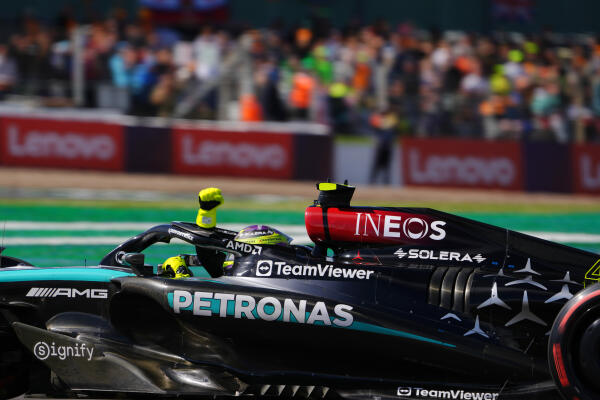 Lewis Hamilton winnaar Britse GP 2024