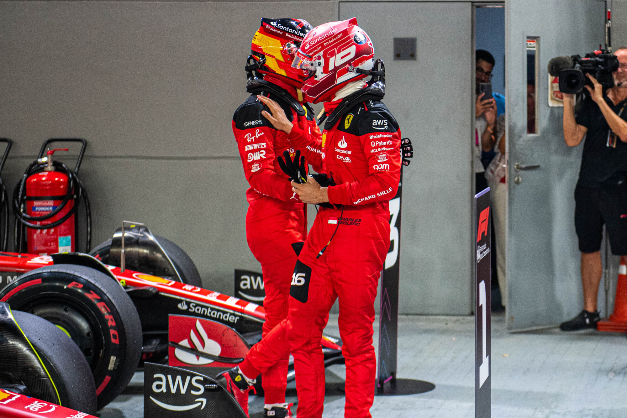 Ferrari - Sainz vs Leclerc 2023 