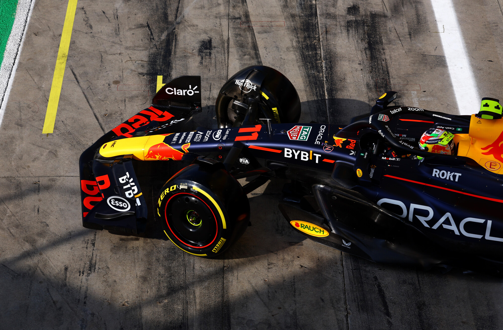 sergio perez zaterdag monza 2023