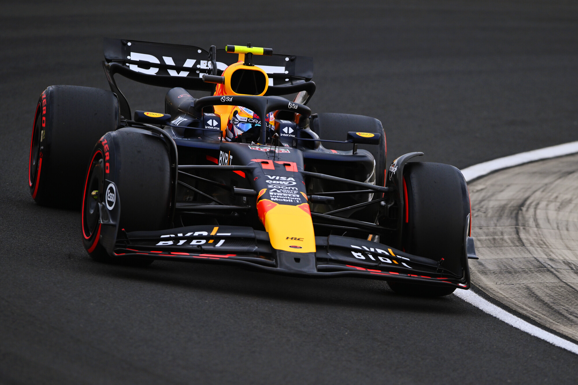 Pérez Red Bull Hongarije