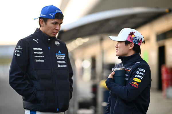 Yuki Tsunoda and Alex Albon - GP Japan 2025