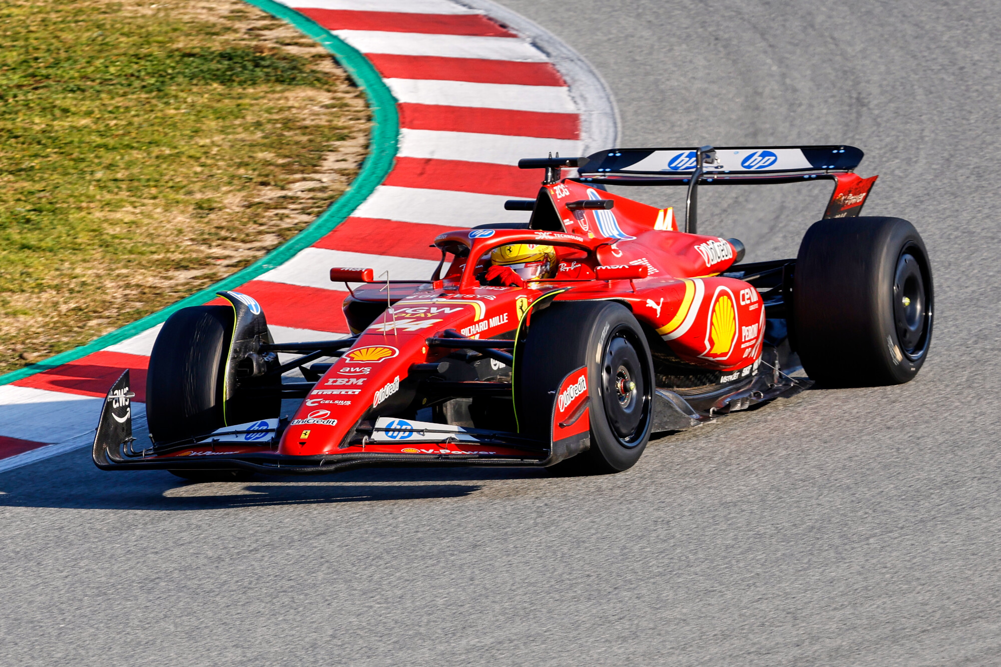 Pirelli test Hamtilon