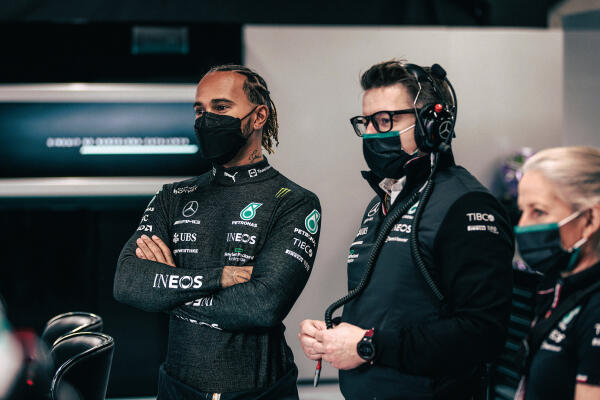 Peter Bonnington Lewis Hamilton 2022