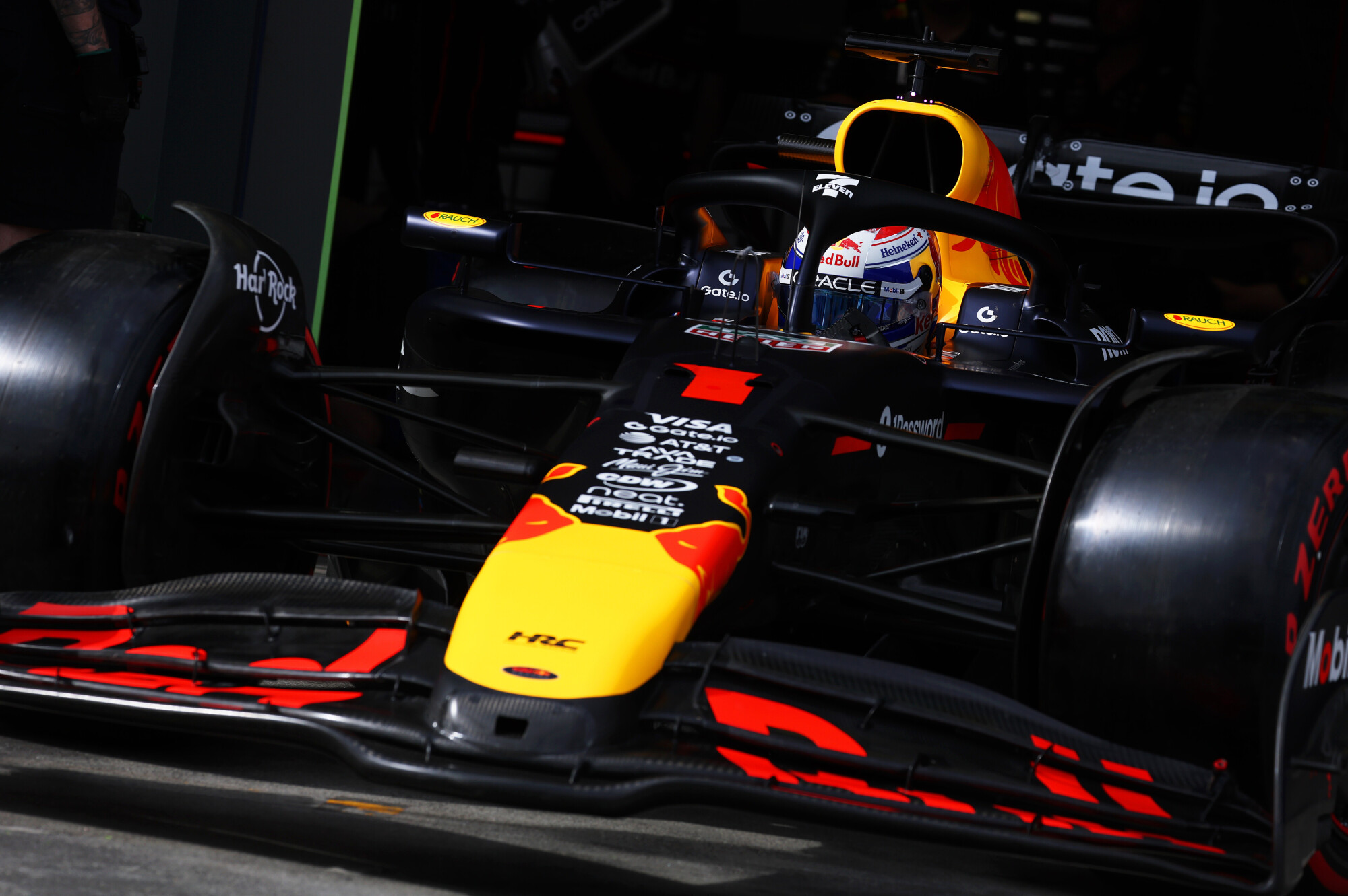 Max Verstappen tijdens kwalificatie GP Australië 2025