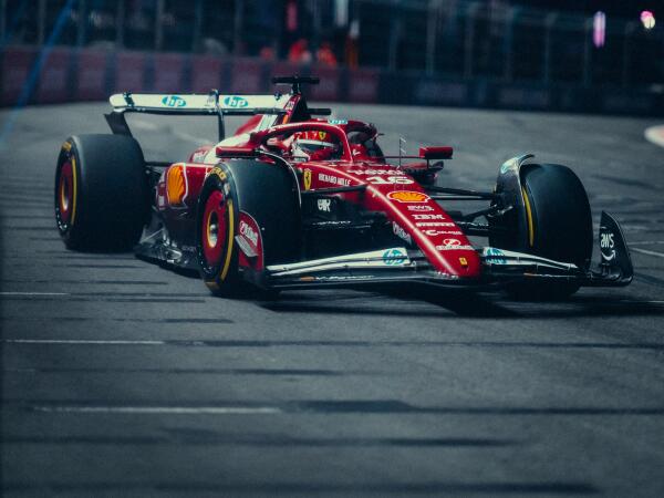 Charles Leclerc Las Vegas 2025