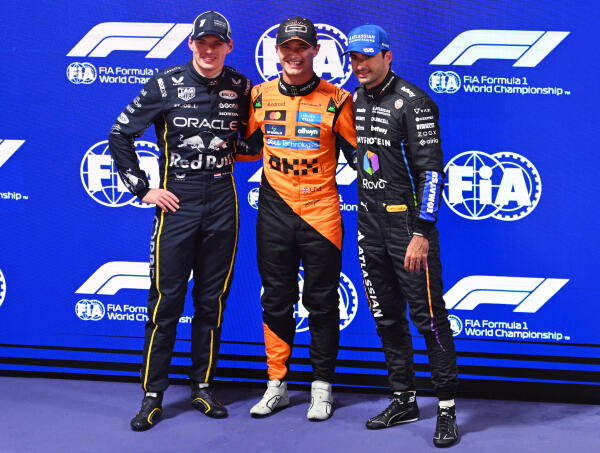 Lando Norris pole Las Vegas 2025