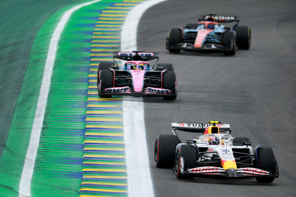 Liam Lawson, Pierre Gasly en Alex Albon - F1 Grand Prix van Brazilië 2025