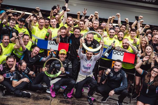 Gasly en Ocon Brazilië