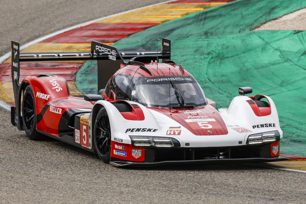 Porsche auto Vettel