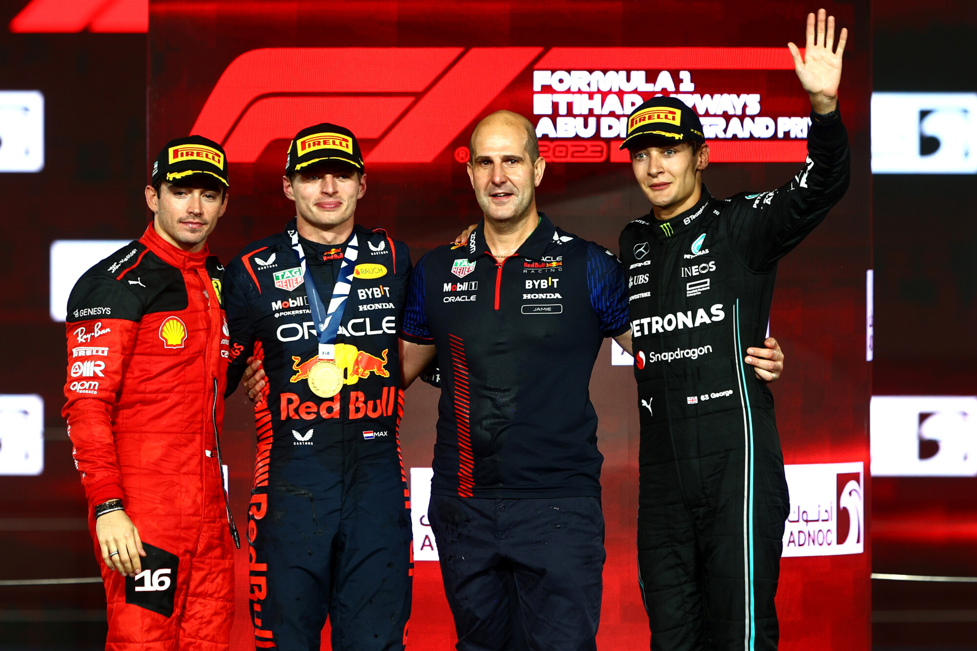 Podium Abu Dhabi 2023