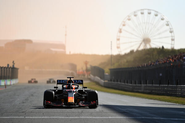 Max Verstappen tijdens Dutch GP 2021