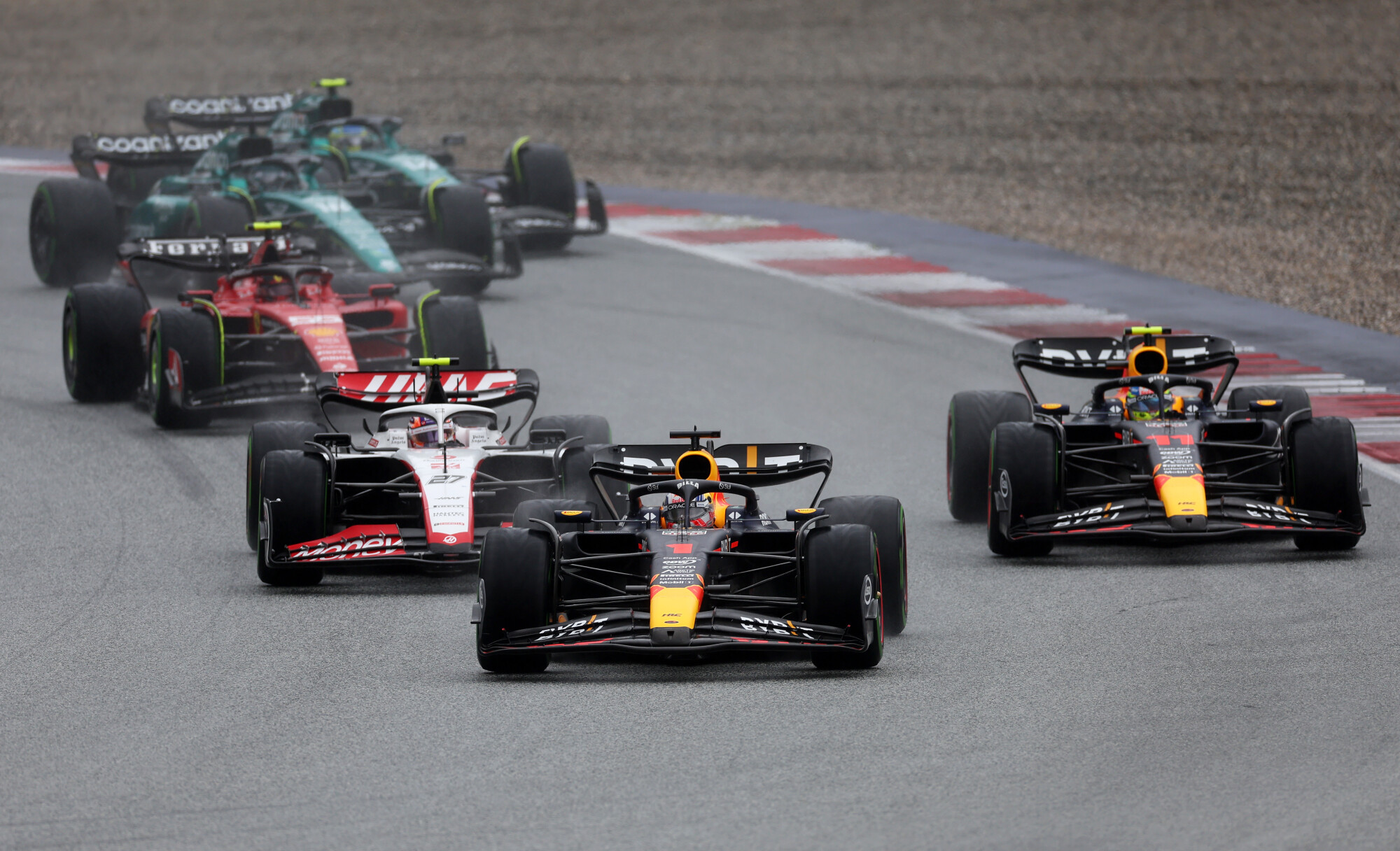 Verstappen en Pérez zaterdag Oostenrijk 2023