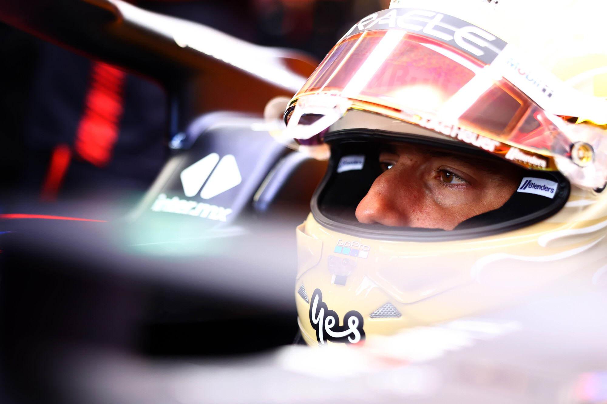 Daniel Ricciardo in Red Bull Silverstone test