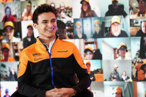 2021McLARENF1LAUNCHLando