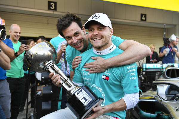 Valtteri Bottas Mercedes Toto Wolff