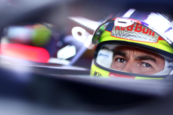 Sergio Perez Hongarije vrije training 2023