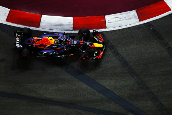 sergio perez 2023 singapore vrijdag