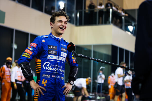 Lando Norris Abu Dhabi