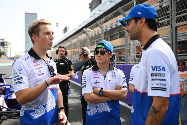 Tsunoda Lawson Ricciardo Jeddah