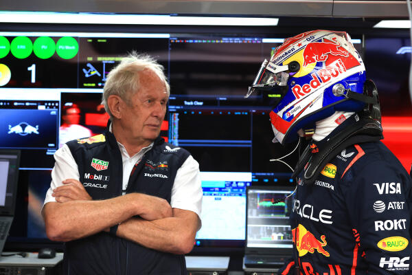 Helmut Marko en Max Verstappen - Kwalificatie GP China 2025