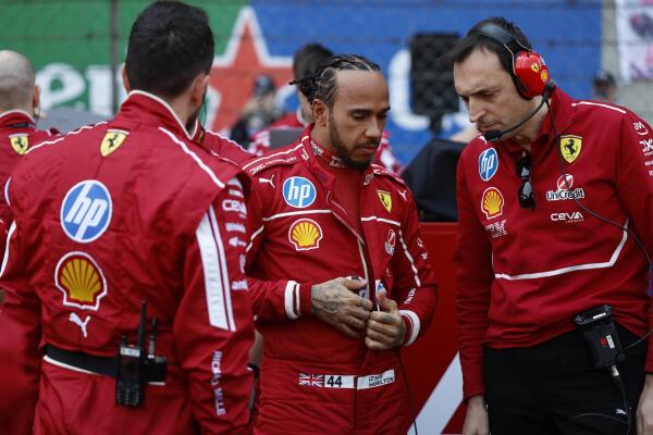 Lewis Hamilton Riccardo Adami 2025