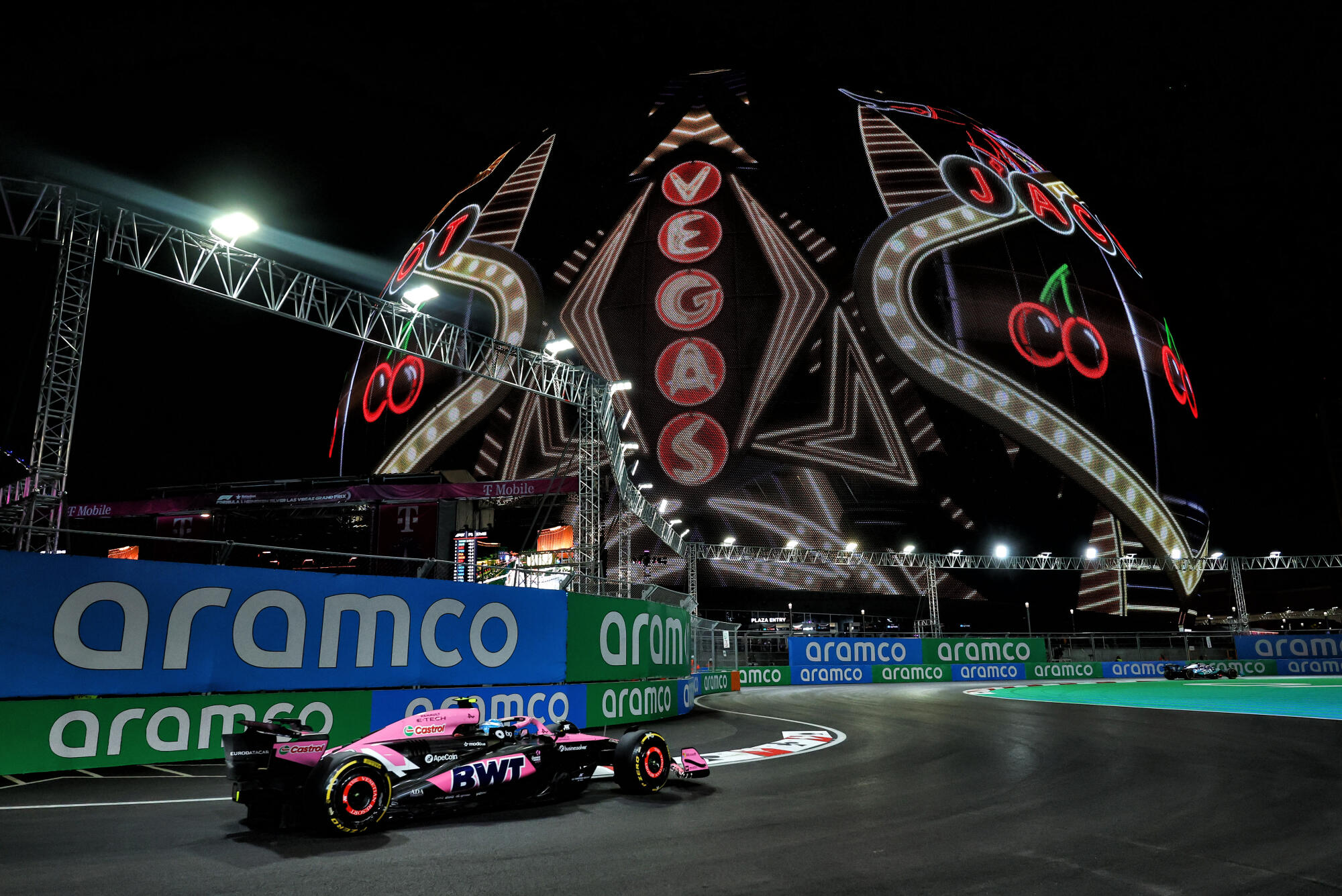 Pierre Gasly vrije training Las Vegas 2024