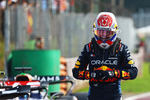 Verstappen niet blij na GP Italië