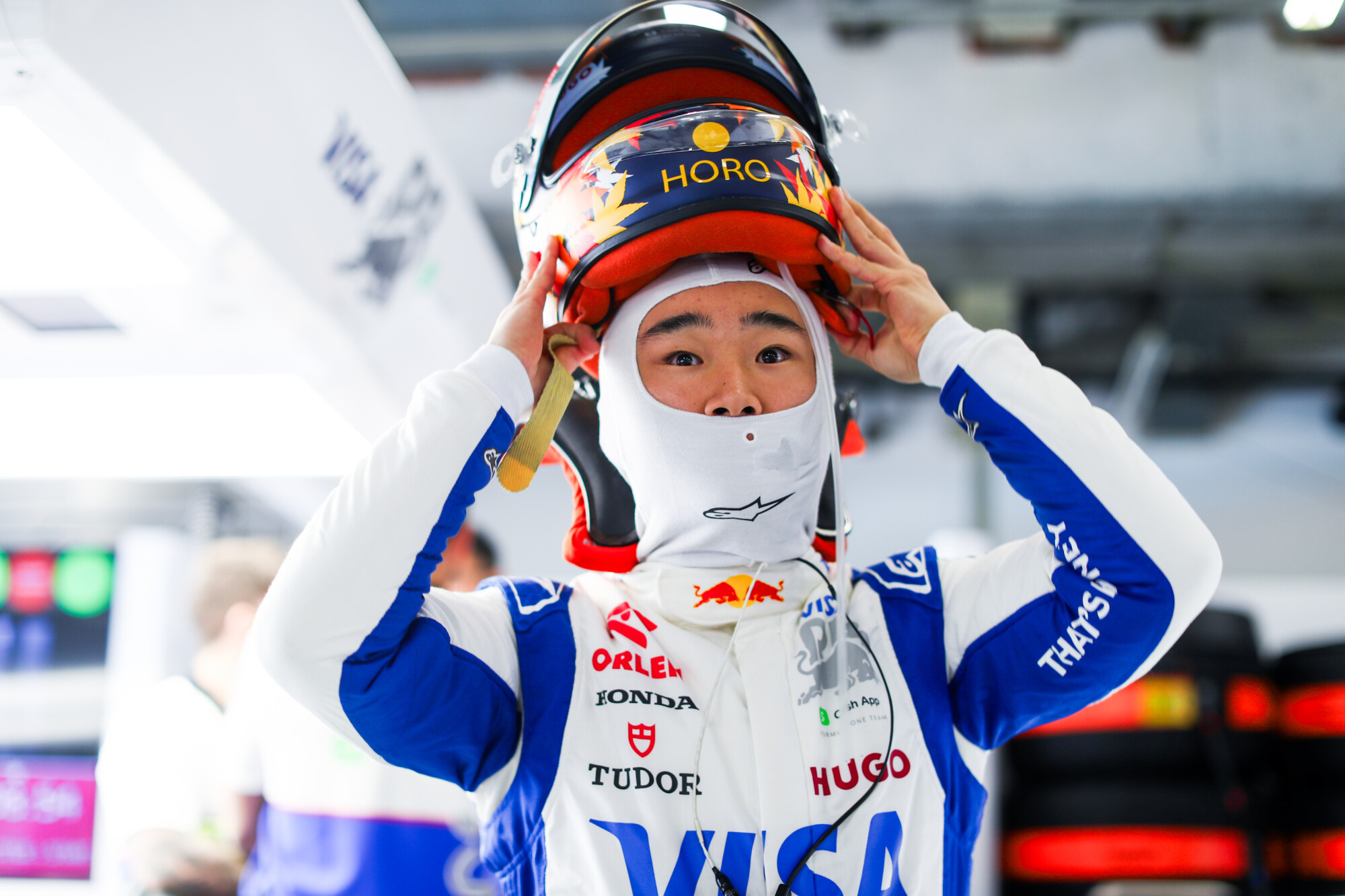 Yuki Tsunoda helm China