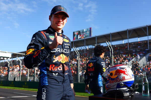 Max Verstappen duim kwalificatie Grand Prix Australië