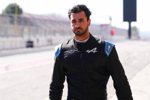 Kush Maini testing Barcelona