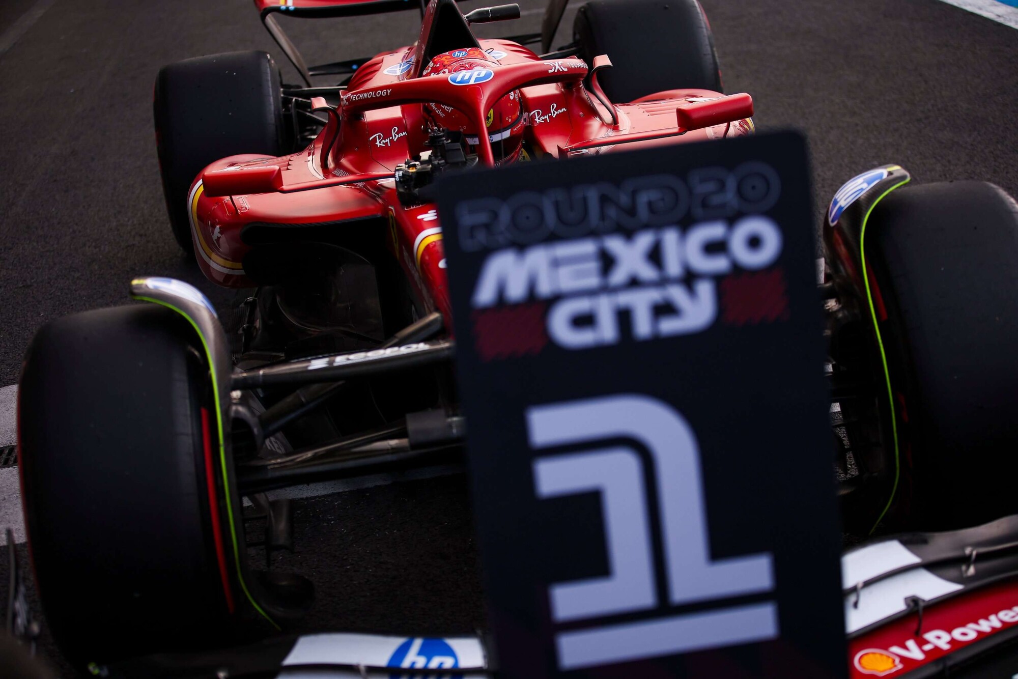 Carlos Sainz kwalificatie Mexico 2024
