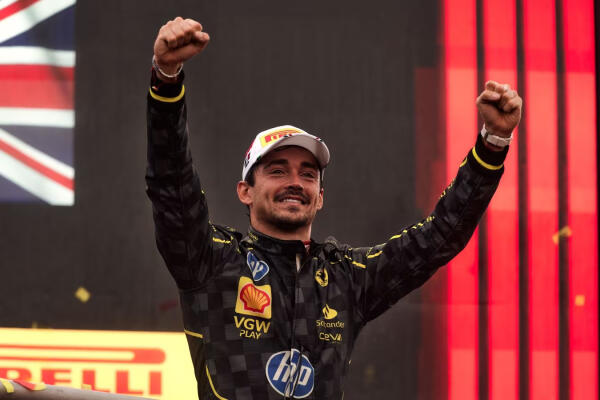 Leclerc in Monza